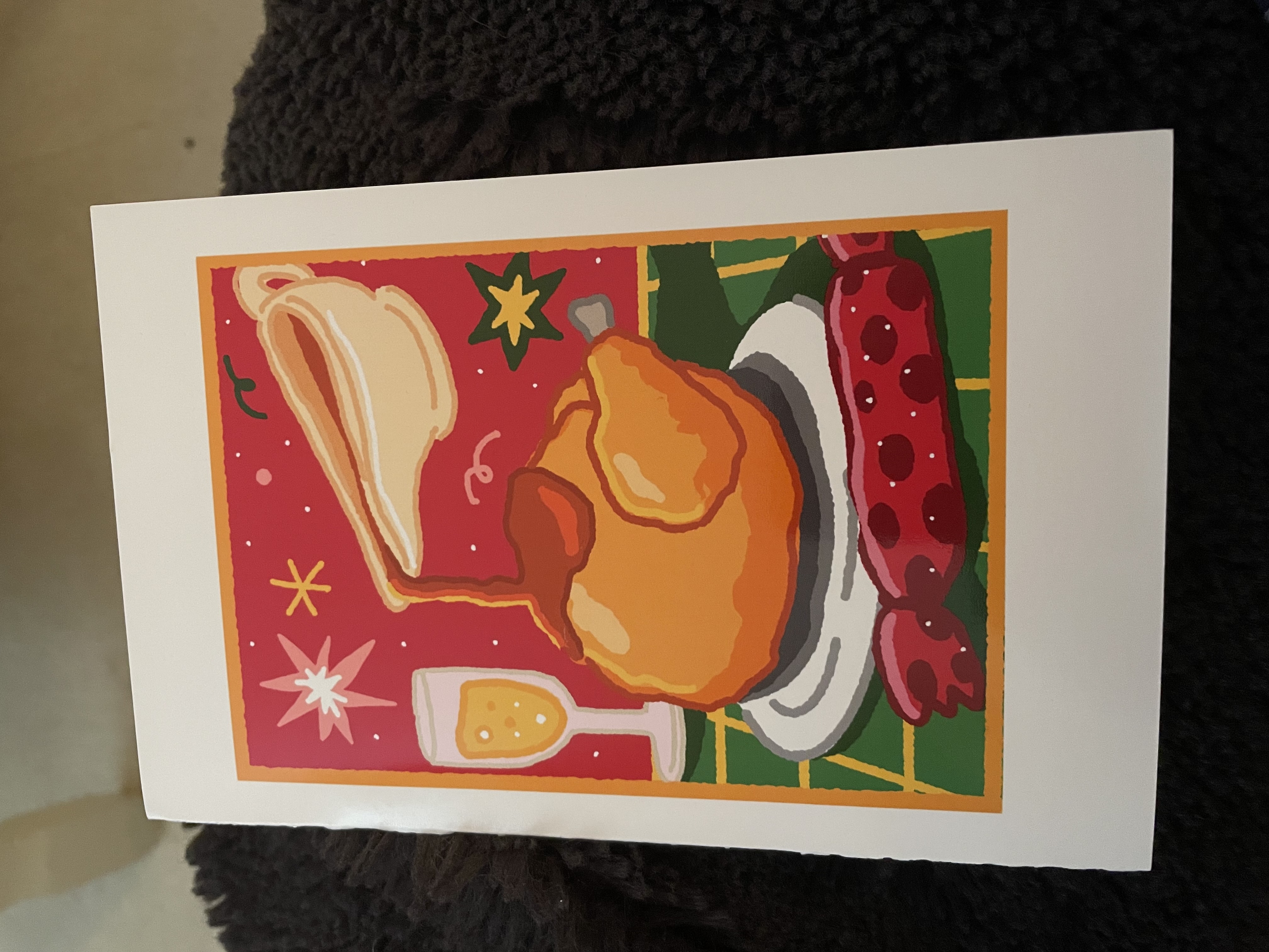 festive card competition winner